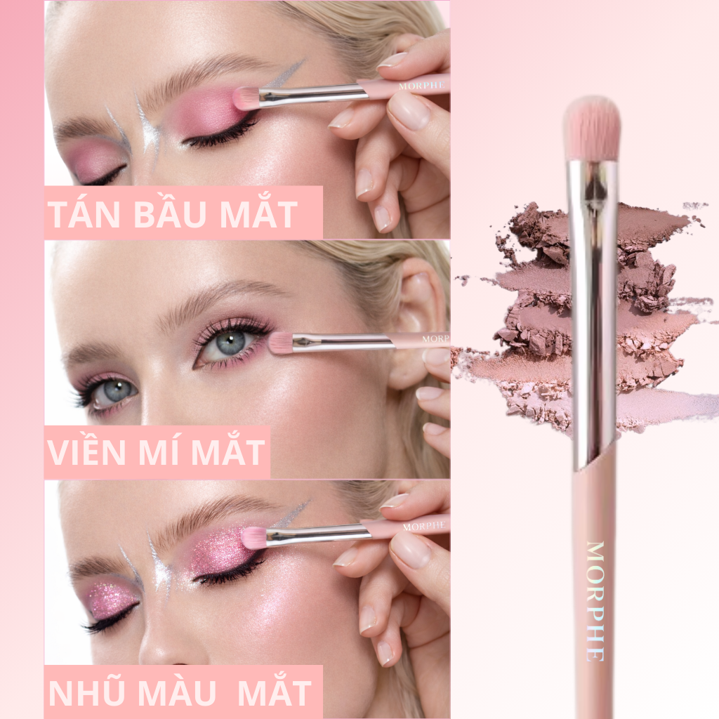Cọ Trang Điểm Tán Bầu Mắt MORPHE Eye Shadow M185